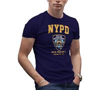 Makdi Brooklyn 99 New York Police Nine Nine T-Shirt Bleu Marine pour Homme Size XXL