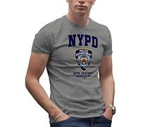 Makdi Brooklyn 99 New York Police Nine Nine T-Shirt Gris pour Homme Size L