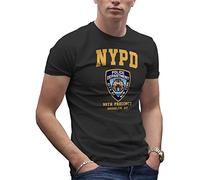 Makdi Brooklyn 99 New York Police Nine Nine T-Shirt Noir pour Homme Size XL