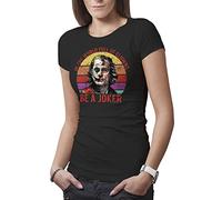 Makdi Joker in The World Clowns Be Joker T-Shirt Femme Noir Size L