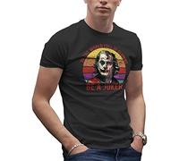 Makdi Joker in The World Clowns Be Joker T-Shirt Noir pour Homme Size XXL