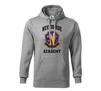 Makdi Nevermore Academy Wednesday Sweat A Capucha Gris Unisex Size S