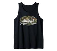 Make A Joyful Noise Camouflage Vintage Distressed Débardeur