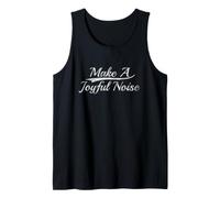 Make A Joyful Noise Vintage Varsity Classic Faith Theme Débardeur