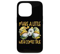Make A Little Wish Dandelion Gnome Graphic For Gardener Coque pour iPhone 13 Pro