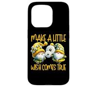 Make A Little Wish Dandelion Gnome Graphic For Gardener Coque pour iPhone 15 Pro