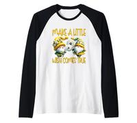 Make A Little Wish Dandelion Gnome Graphic For Gardener Manche Raglan