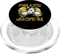 Make A Little Wish Dandelion Gnome Graphic For Gardener PopSockets PopGrip pour MagSafe
