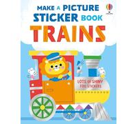 Make a Picture Sticker Book Trains