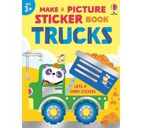 Make a Picture Sticker Book Trucks