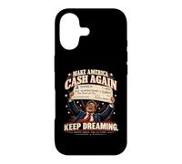 Make America Cash Again - Funny American Political Satire Coque pour iPhone 17