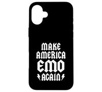 Make America Emo Again Elder Emo Grunge Punk Goth Gothic Coque pour iPhone 16 Plus