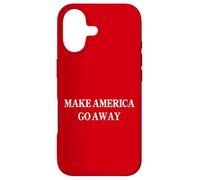 Make America Go Away Funny Anti Trump Political Protest Coque pour iPhone 17