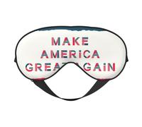 Make America Great Again Masque de sommeil confortable pour les yeux pour dormir, masque de sommeil bloquant la lumière avec sangle réglable
