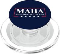 Make America Healthy Again MAHA Fun Election USA 2024 Design PopSockets PopGrip pour MagSafe