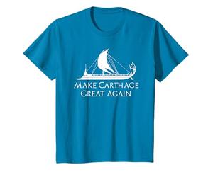 Make Carthage Great Again - Phoenician Trireme History T-Shirt