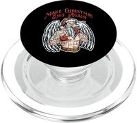 Make Christmas Emo Again Santa Funny Rock Lover Emo Heritage PopSockets PopGrip pour MagSafe