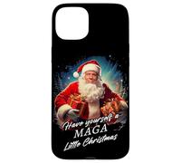 Make Christmas Great Again - Trump Santa Funny Graphic Coque pour iPhone 15 Plus