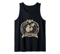 Make Coffee Not War Barista Classic Vintage Peace Advocate Débardeur