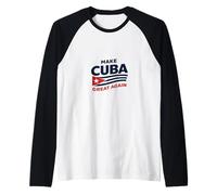 Make Cuba Great Again Carte Politique Liberté Démocratie Manche Raglan