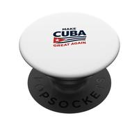 Make Cuba Great Again Carte Politique Liberté Démocratie PopSockets PopGrip Adhésif