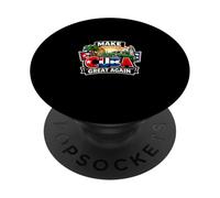 Make Cuba Great Again Carte Politique Liberté Démocratie PopSockets PopGrip Adhésif