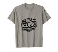Make Cuba Great Again Carte Politique Liberté Démocratie T-Shirt