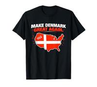 Make Denmark Great Again Danemark Groenland America USA Fun T-Shirt