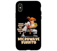 Make Doubt Tap Faster Than A Microwave Burrito Coque pour iPhone X/XS