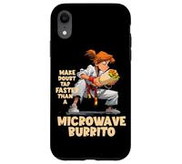 Make Doubt Tap Faster Than A Microwave Burrito Coque pour iPhone XR