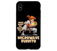 Make Doubt Tap Faster Than A Microwave Burrito Coque pour iPhone XS Max