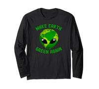 Make Earth Green Again Le Jour de la Terre favorise Une Journée de la Terre Amusante Manche Longue