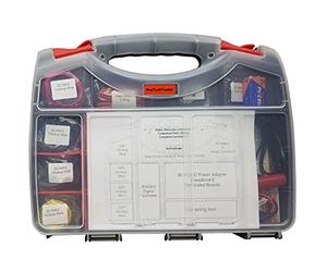 Make: Electronics Third Edition Kit 1 Deluxe - Pack de composants pour débutants, intermédiaires et avancés (adolescents - adultes) qui suit les expériences en cours : Electronics 3rd Ed par