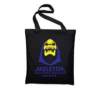 Make Eternia Great Again Seletor Sac en toile de jute, Noir , One size