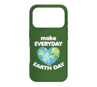 Make Everyday Earth Day Love Planet Heart Anti-déchets Coque pour iPhone 17 Pro