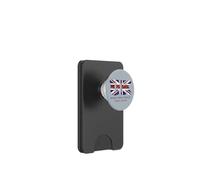 Make Free Speech Free Again: UK Flag Conservative Grunge PopSockets PopWallet pour MagSafe