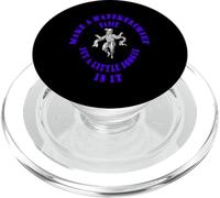 Make Handkerchief Dance Put A Little Boogie in It Pun Bleu PopSockets PopGrip pour MagSafe
