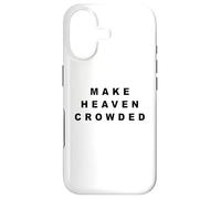 Make Heaven Crowded - Born-Again Christian Faith Minimal Coque pour iPhone 17