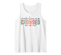 Make Heaven Crowded Christian Hommes et Femmes chrétiens chrétiens Débardeur