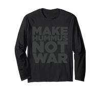 Make Hummus Not War - Peace Middle East Foodie Vegan Manche Longue