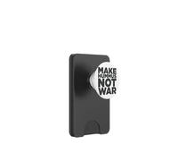 Make Hummus Not War - Peace Middle East Foodie Vegan PopSockets PopWallet pour MagSafe