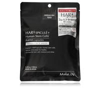 Make.iN Spicule + Human Stem Cells 10Days Masque Visage | Technologie Micro Aiguille avec Cellules Souches, Céramides, Acide Hyaluronique, CICA, Collagène - 10 Masques en Tissu
