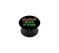Make It Rain Song Awesome 90's Novelty Design PopSockets PopGrip Adhésif