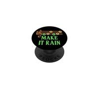 Make It Rain Song of Storms - Awesome 90's Novelty Design PopSockets PopGrip Adhésif