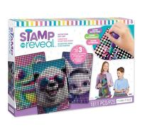 Make It Real Tampon pour révéler des affiches à pois à faire soi-même, 1 tampon par kit et 3 affiches à pois | Kit de loisirs créatifs, activités artistiques, pour filles et enfants de 6 ans, lapin,