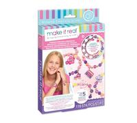 Make It Real 2901217 Kit de bracelets à changement de couleur avec perles magiques pour enfants