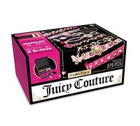 Make It Real - Boîte à bijoux Juicy Couture pour filles - Kit de fabrication de bracelets - Cadeaux pour filles