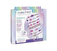 Make It Real - Coffret Bijoux Cristaux de Reve Envoutants - Fabrication de bijoux enfants - Dès 8 ans