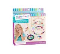 Make It Real Sirène Trésor Bijoux. Bricolage sirène Themed Fabrication de Bijoux Kit pour Les Filles. Guides Tweens Craft Un Collier Pendentif Médaillon Unique, Bague, Bracelets