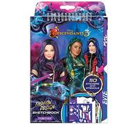 Make It Real Disney Descendants 3 Fashion Design Sketchbook. Disney Inspired Design de mode livre de coloriage pour les filles. Comprend Evie, Mal & Uma Sketch Pages, pochoirs